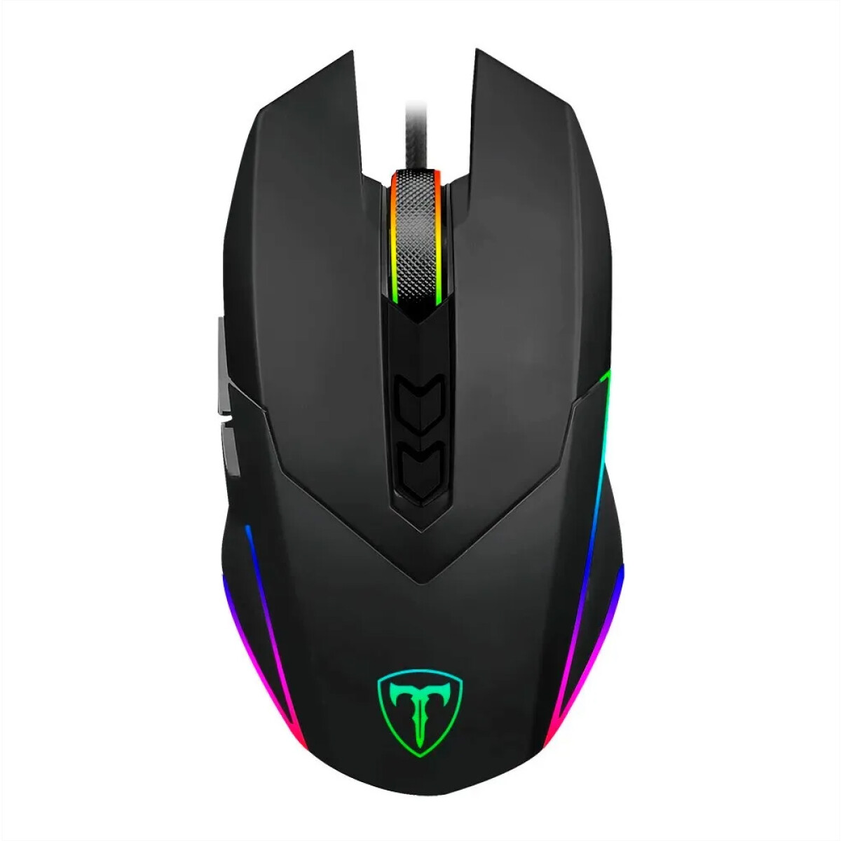 Mouse Gamer Lieutenant T-Dagger 7 Botones con Software - Negro 