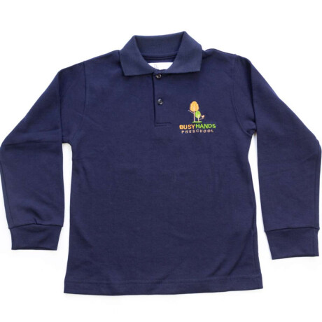 Remera polo manga larga Busy Hands Kinder