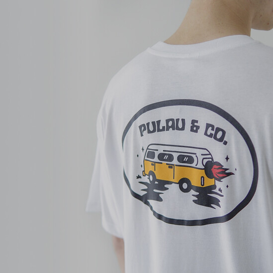 Remera Pulau Combi Blanco