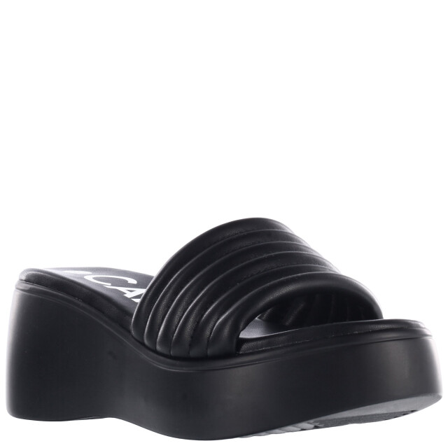 Sandalias de Mujer Miss Carol RIN con una tira y plataforma Negro