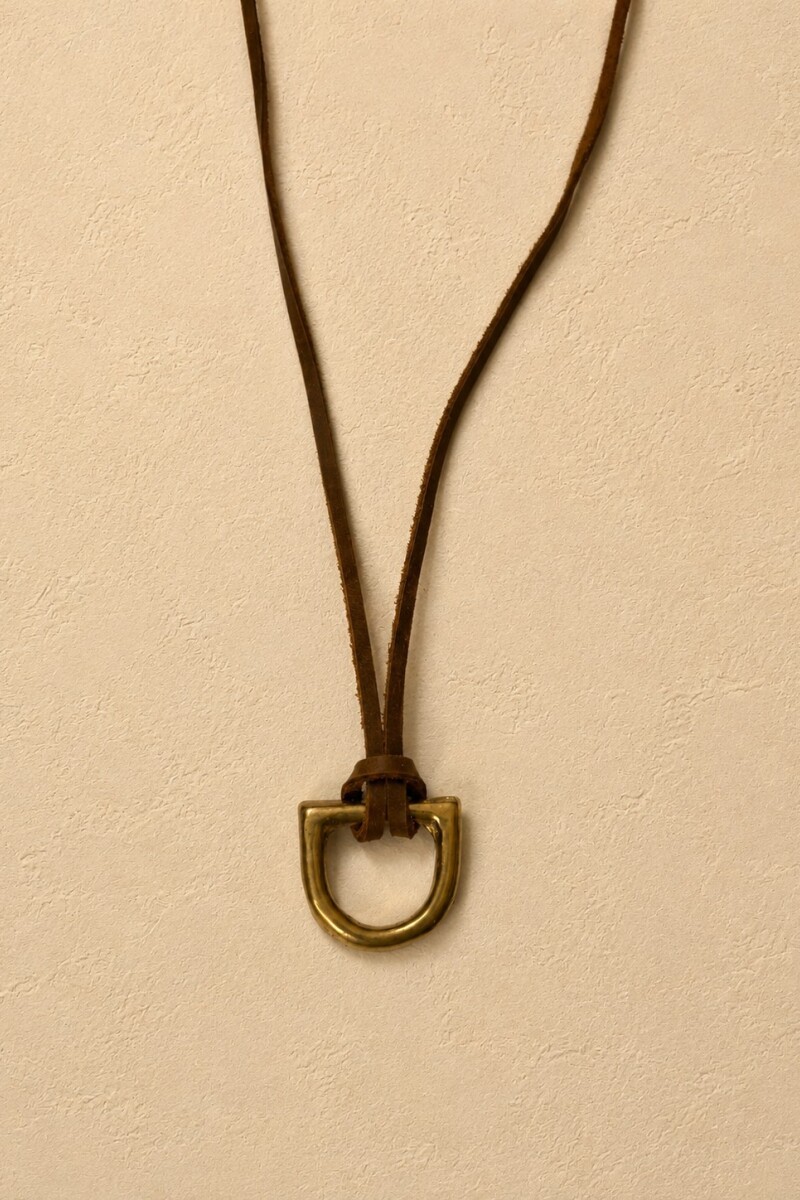 Estribo Tiento Necklace Mini Dorado