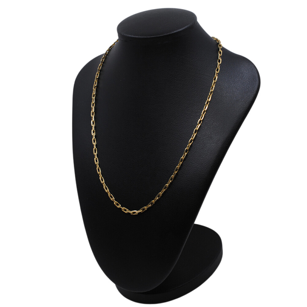 Cadena en oro 18k forcet. Largo 42cm aprox. Cadena en oro 18k forcet. Largo 42cm aprox.
