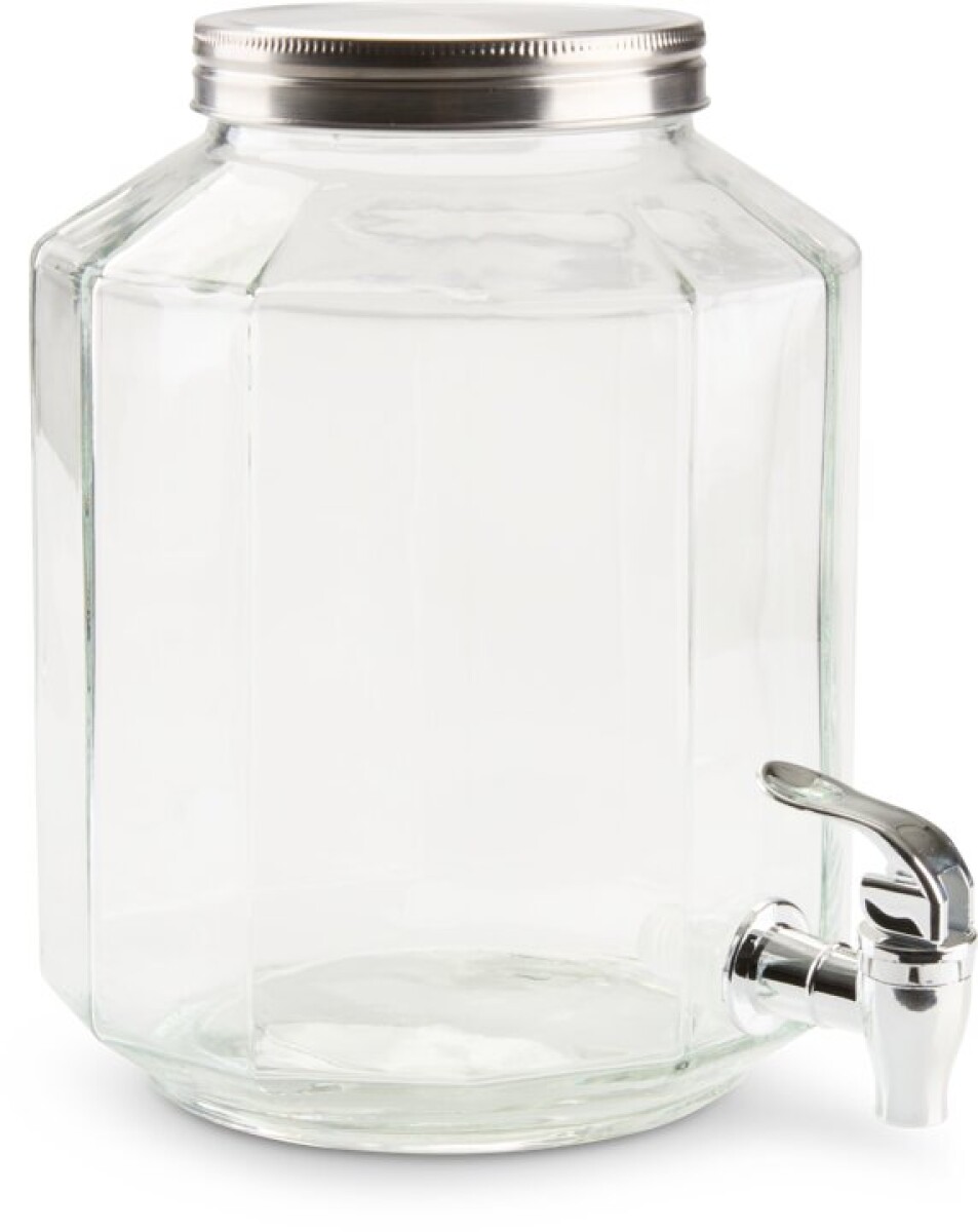Dispensador con grifo VANN 4.25 l vidrio 