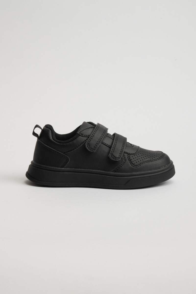 Zapatilla Velcro Negro