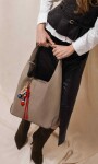 CARTERA ELIZABETH CON LLAVERO DE REGALO WISHES TOSTADO