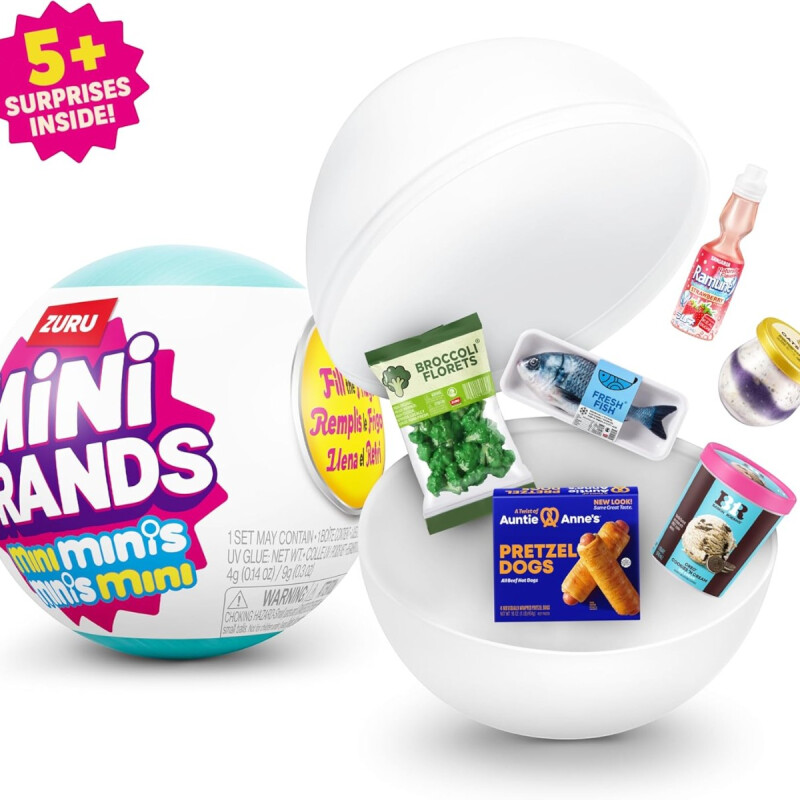 Cápsula Mini Brands Mini Minis S1 ZURU Cápsula Mini Brands Mini Minis S1 ZURU