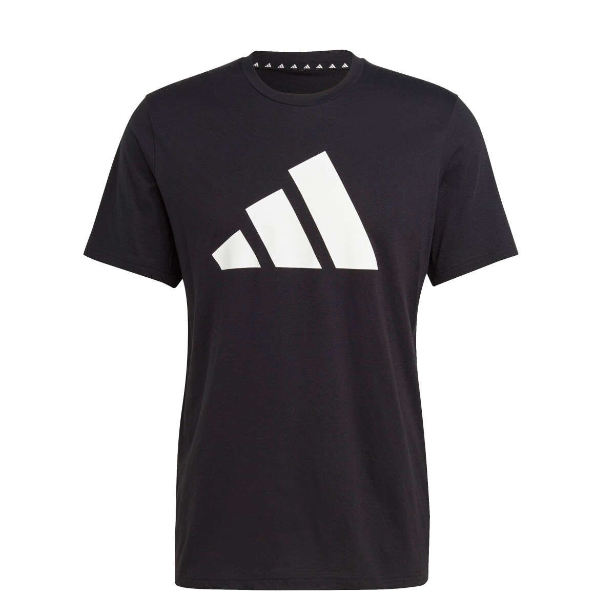 Remera de Hombre Adidas Train Essentials - Negro - Blanco 