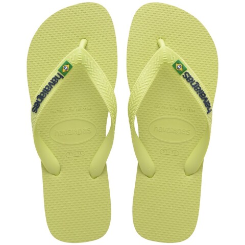 Ojotas Havaianas Brasil Logo Verde