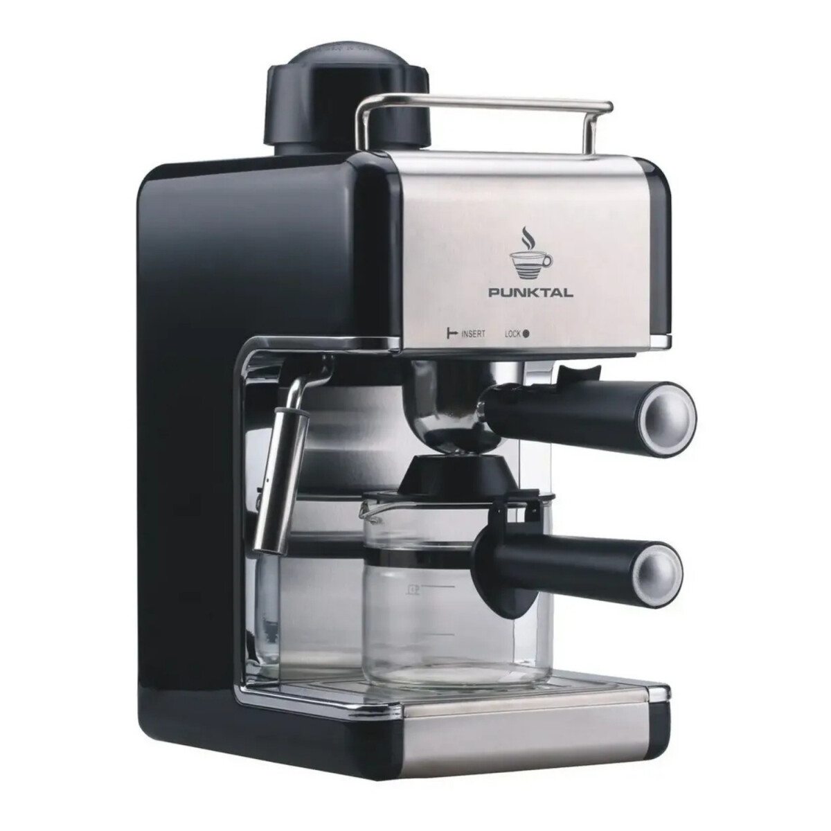 Cafetera Expresso Punktal de 3,5 bares 800W Modelo PK-10 - Negro 
