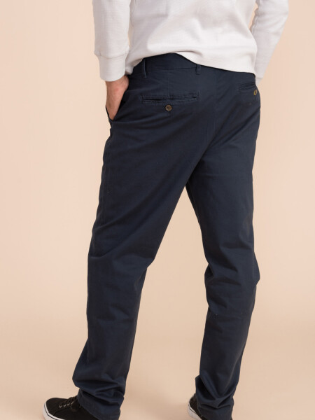 Pantalón chino Azul