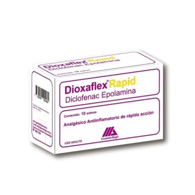 Dioxaflex Rapid 10 Sobres Dioxaflex Rapid 10 Sobres