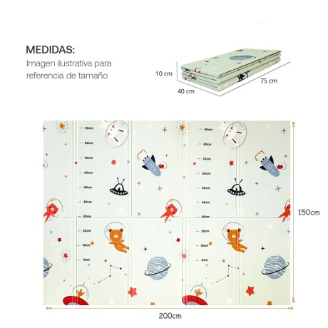 Alfombra Infantil Plegable y Reversible Antideslizante Color: A Alfombra Infantil Plegable y Reversible Antideslizante Color: A