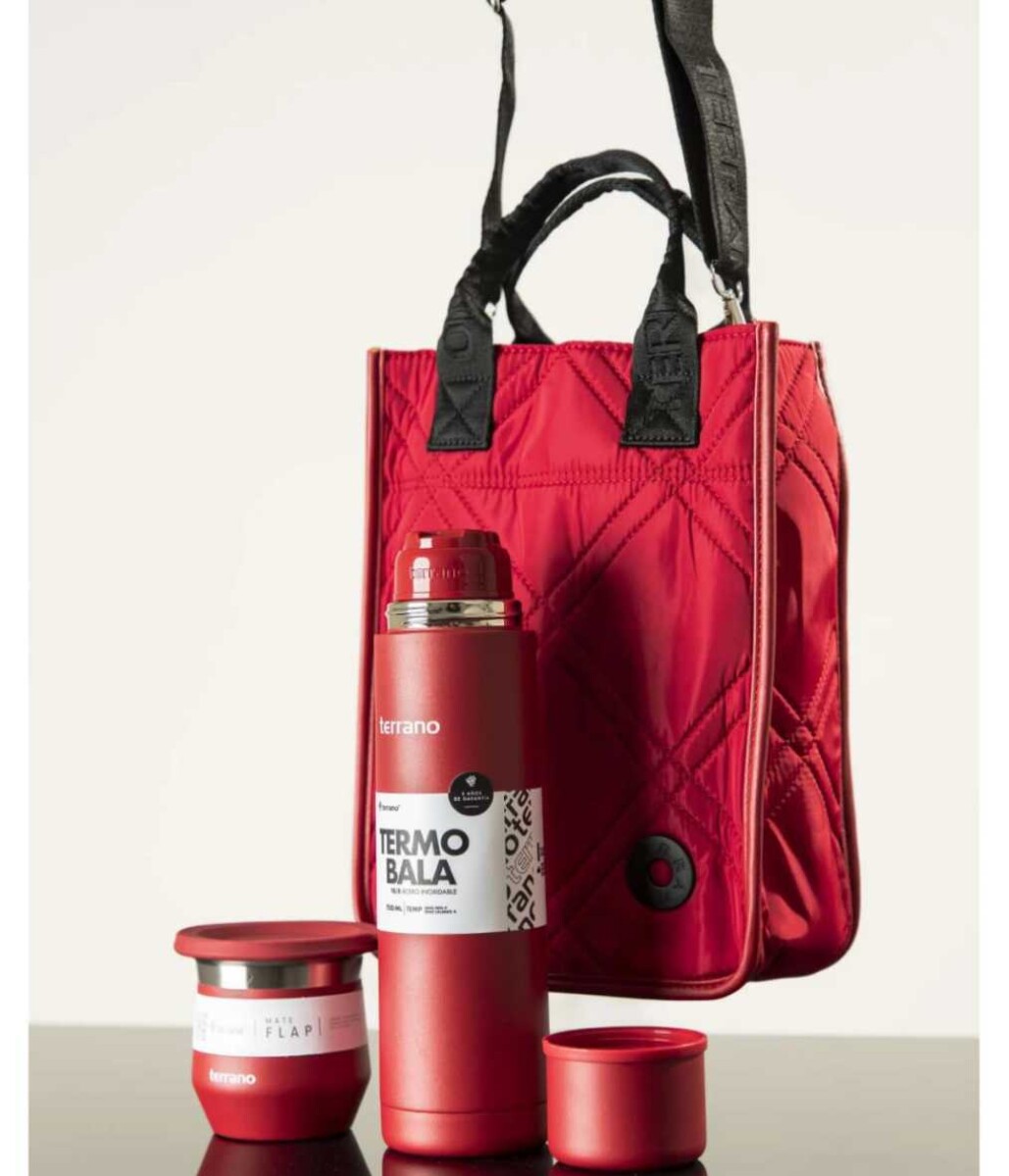 KIT CAPITONEADO ROJO 