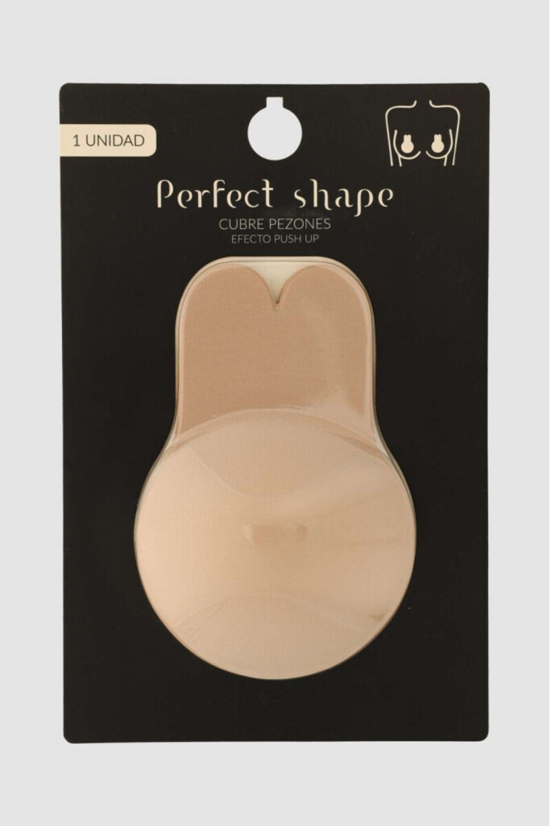 Cubre pezones efecto push up - Beige 