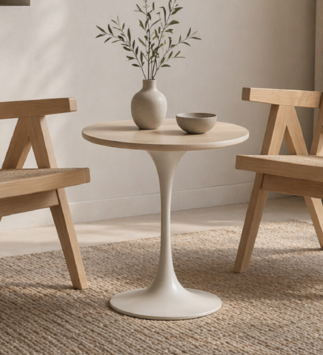Mesa Baja Tulip Wooden 