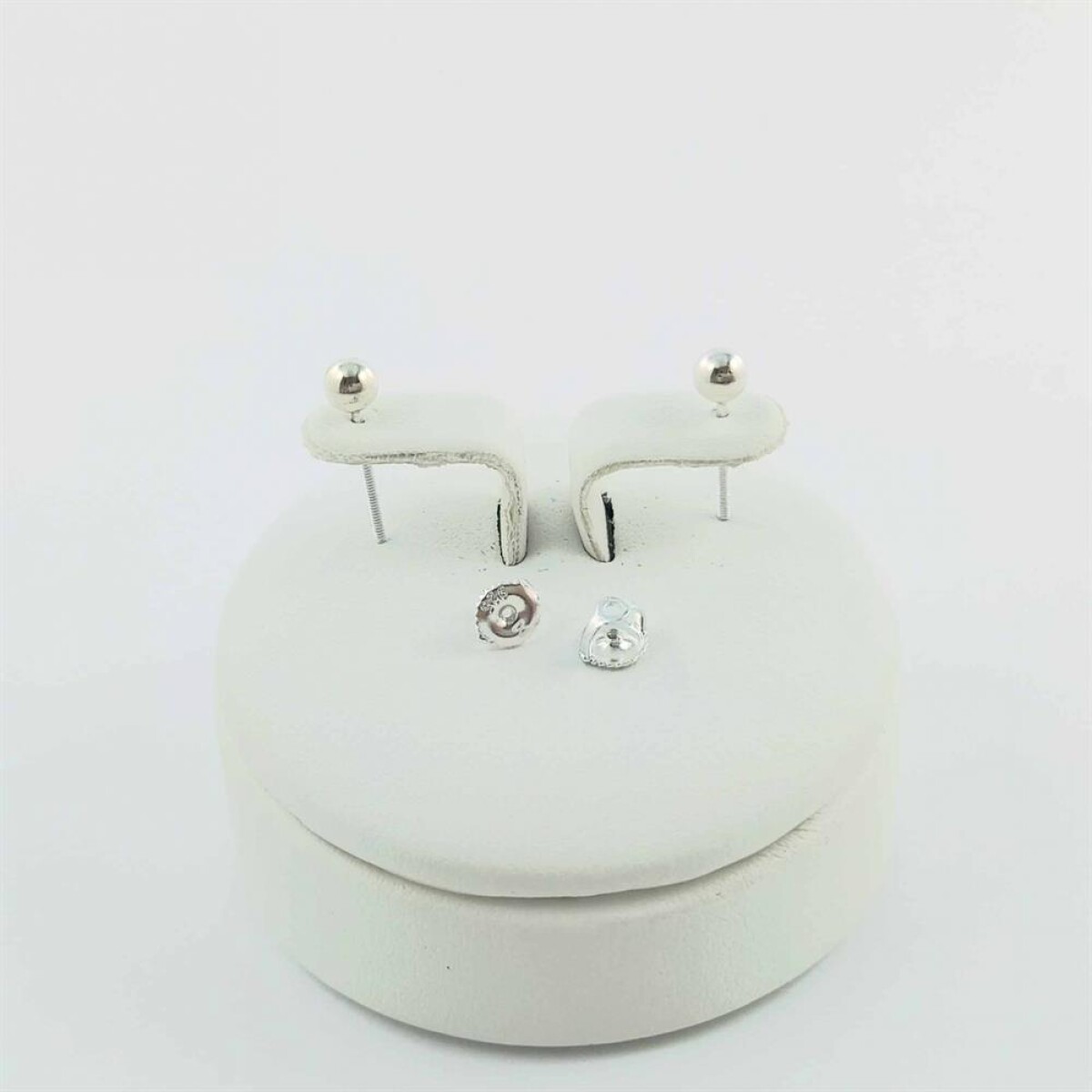 Caravanas perlas de plata 925 