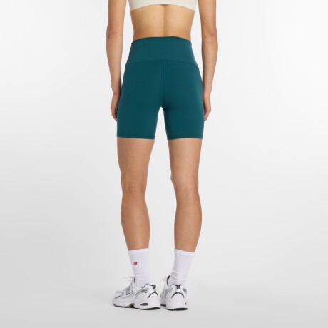Short New Balance de Dama - Harmony - WS51114AAV GREEN