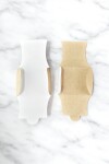 Estuche pillow eco 7x8 cm REVERSIBLE BLANCO MADERA