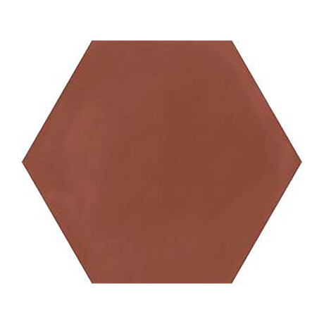 Porcelanato Rojo Mate 21X18.2Cm Piso Pared GAMAS DE TERRACOTA