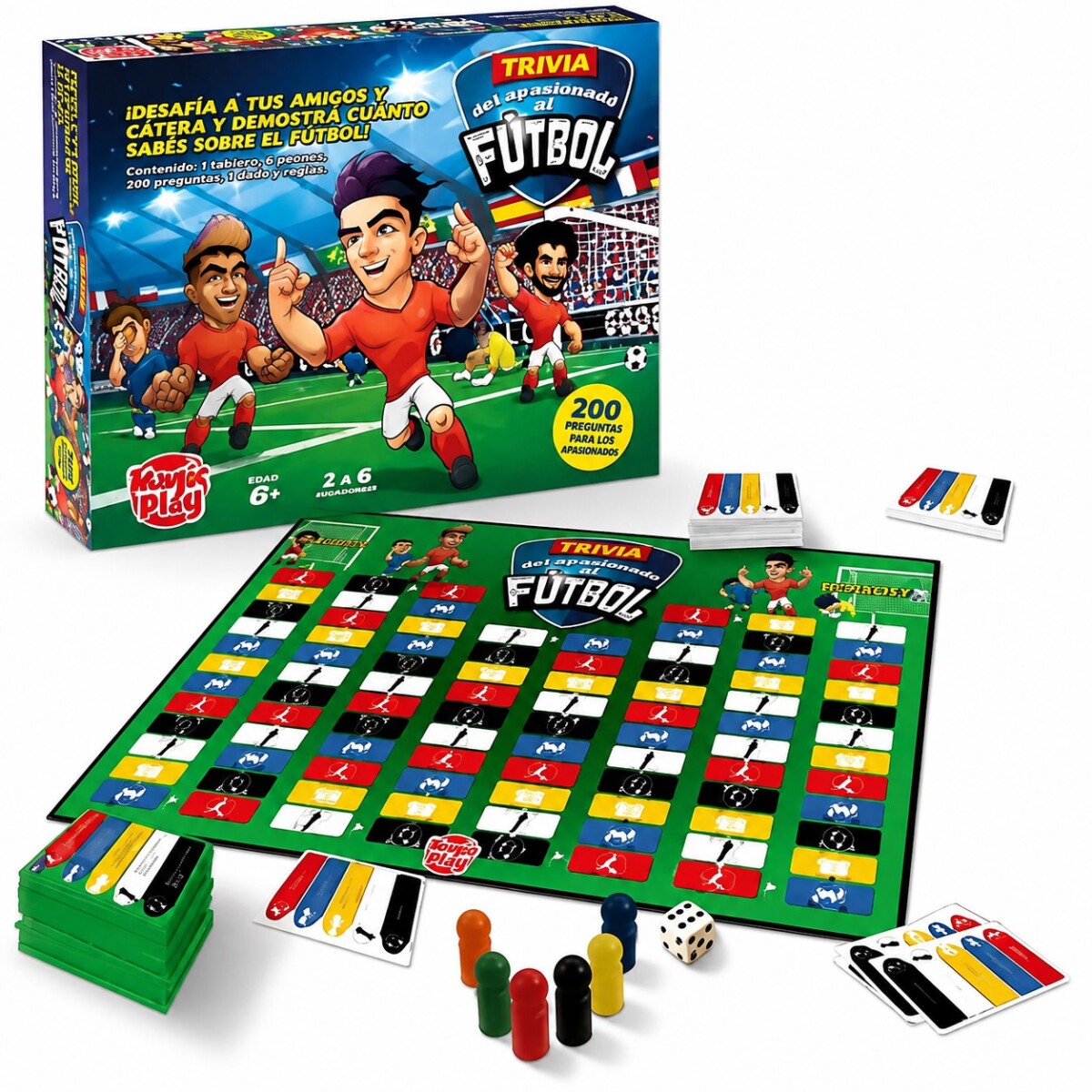 TRIVIA DE LOS MUNDIALES DE FUTBOL - AZUL 