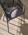 Silla Yanet cuerda y patas de acero galvanizado