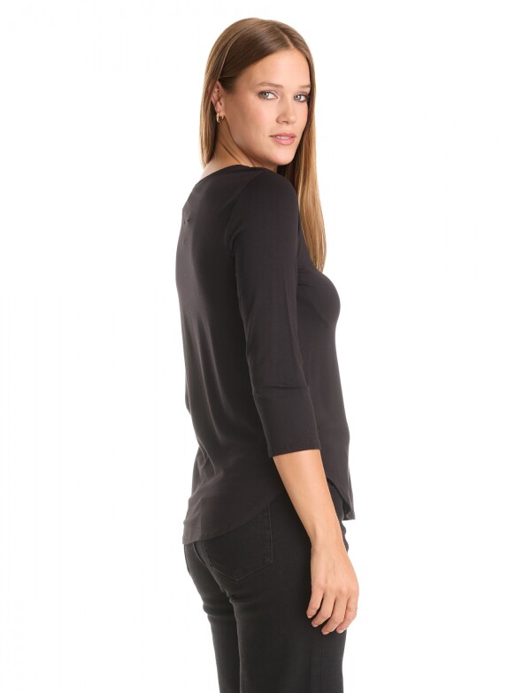 Remera Basica NEGRO
