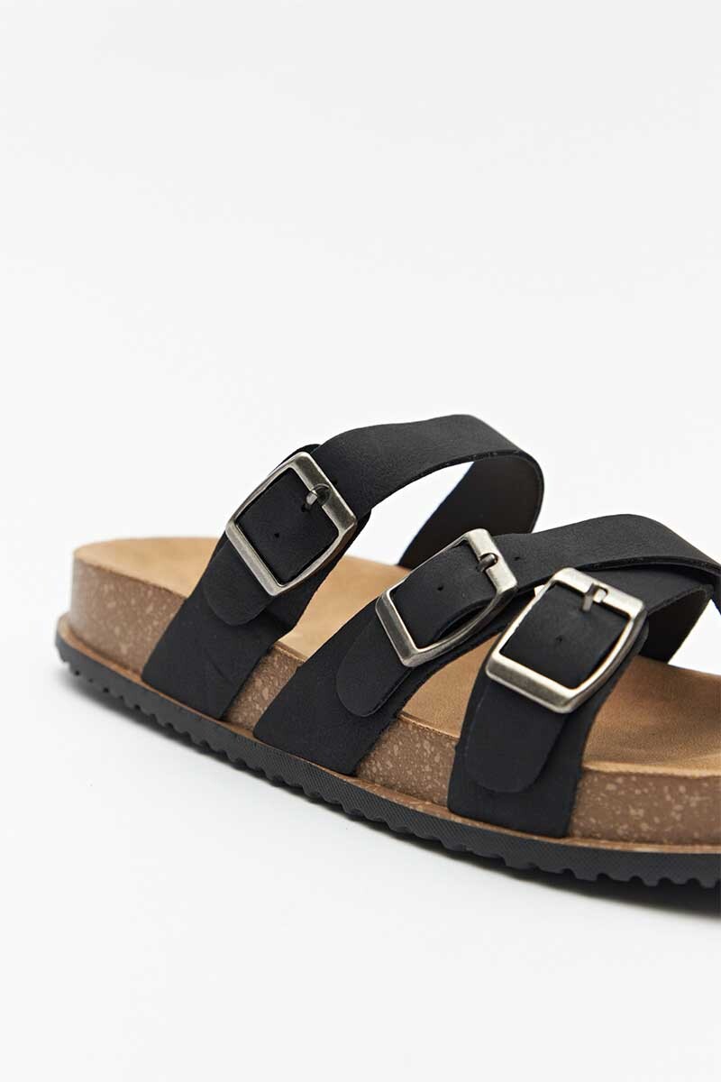 SANDALIA PADDOCK NATIS Negro