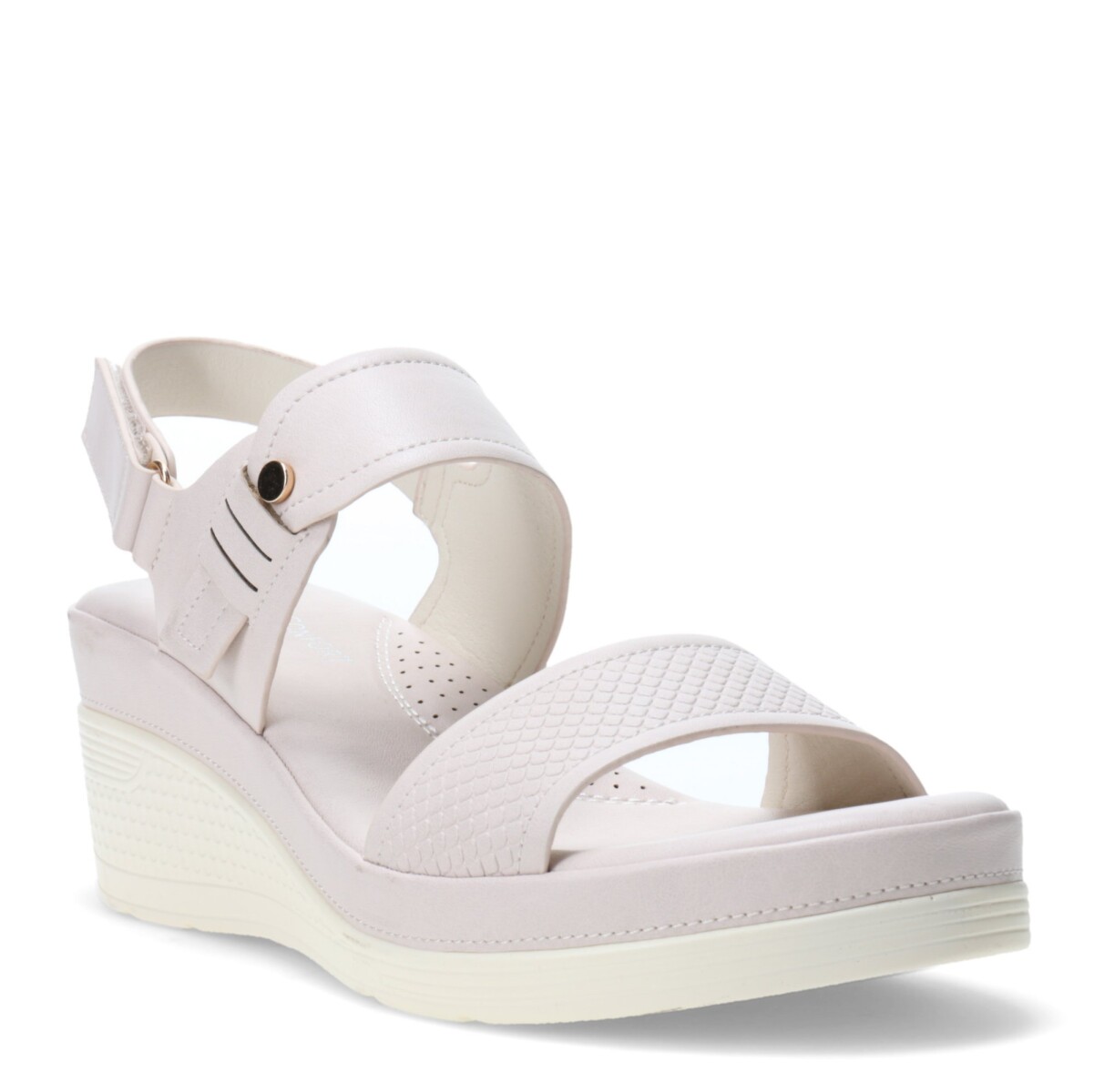Sandalias de Mujer Lady Confort BORGER con plataforma - Nude 