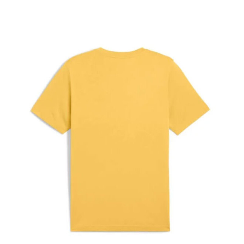 Remera de Hombre Puma Logo Tee Amarillo
