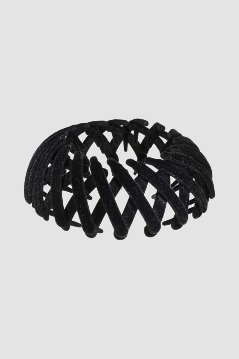 Broche desplegable Negro