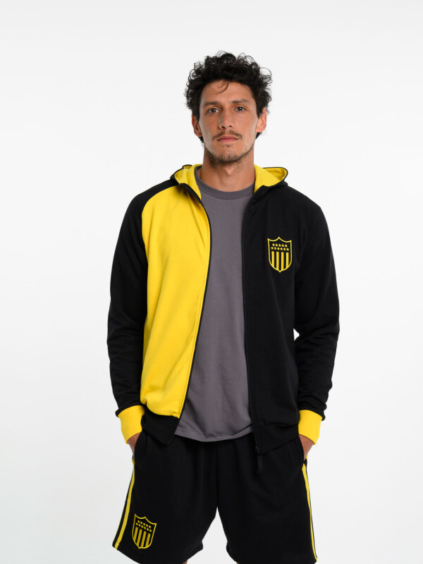 Campera Bicolor Peñarol Hombre 023