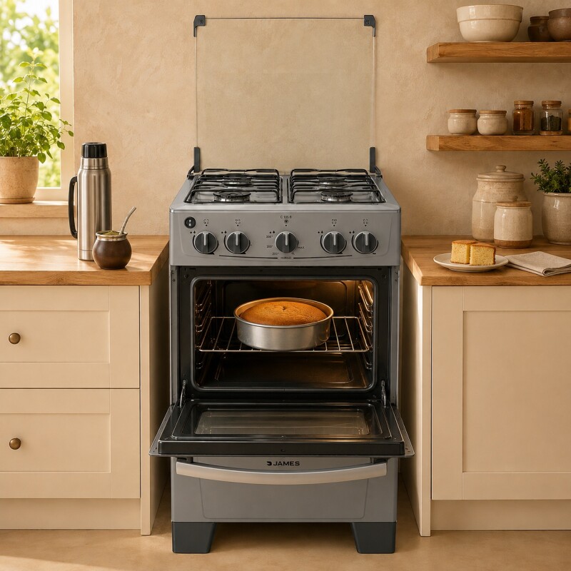 Cocina A Gas James 4 Hornallas Titanuim C 105 B Cocina A Gas James 4 Hornallas Titanuim C 105 B