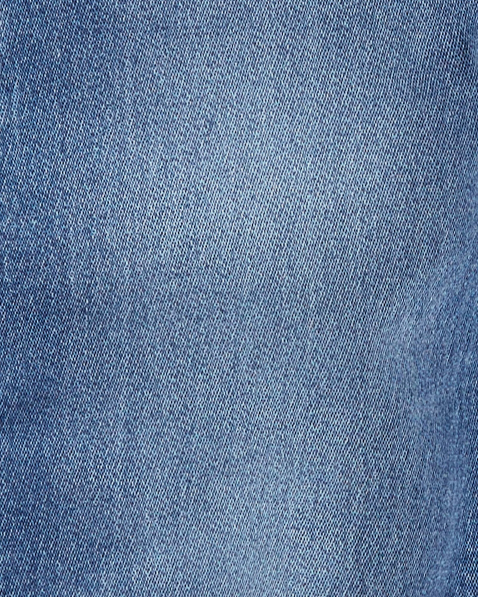Enterito jean con puños elásticos. Talles 3-24M Enterito jean con puños elásticos. Talles 3-24M