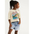 SHORTS FEM AZUL MEDIO