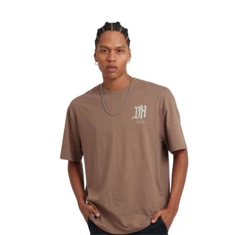 TSHIRT XS-XXL MARRON CLA