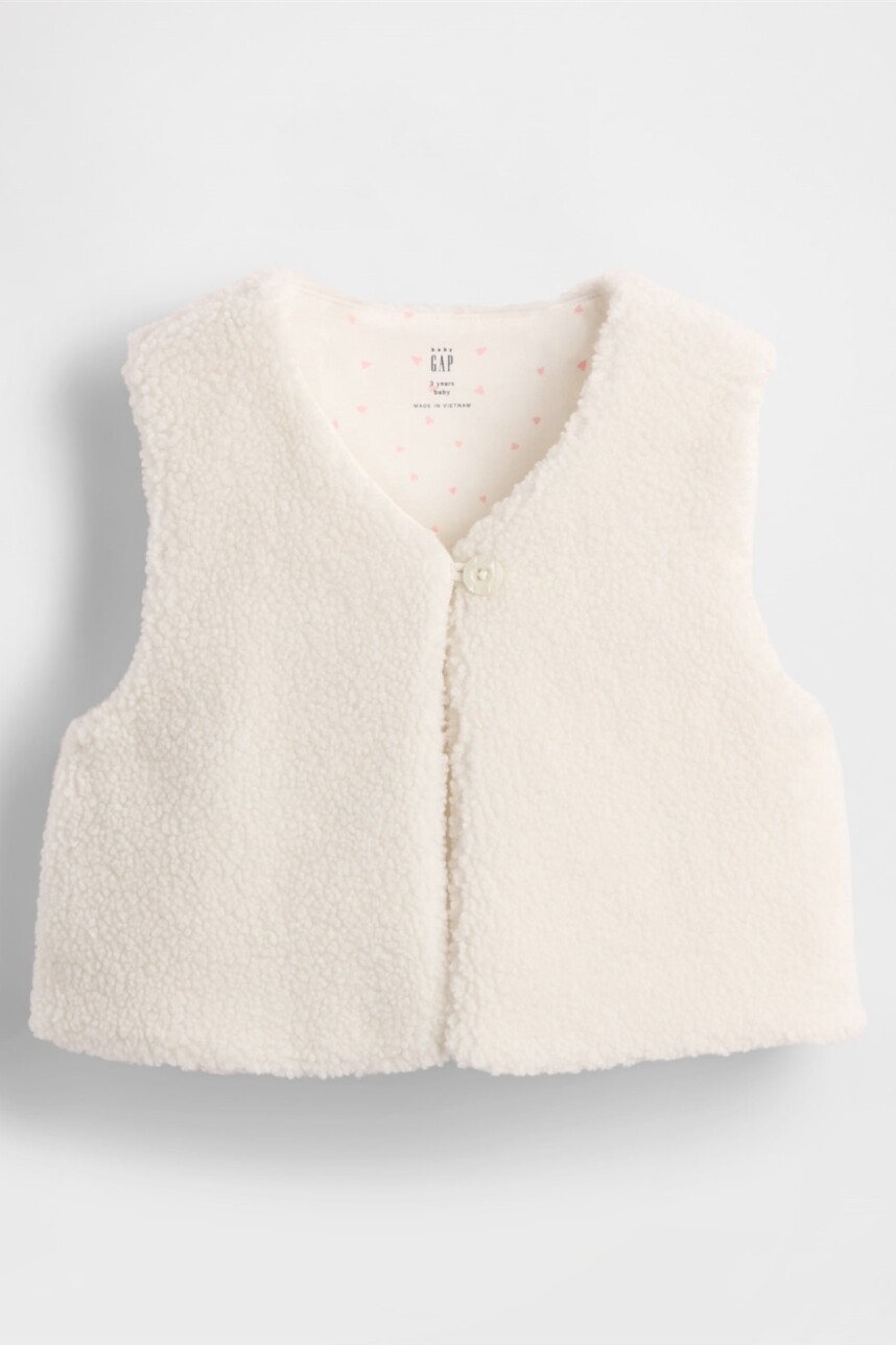 Chaleco Corderito Toddler Niña Chino