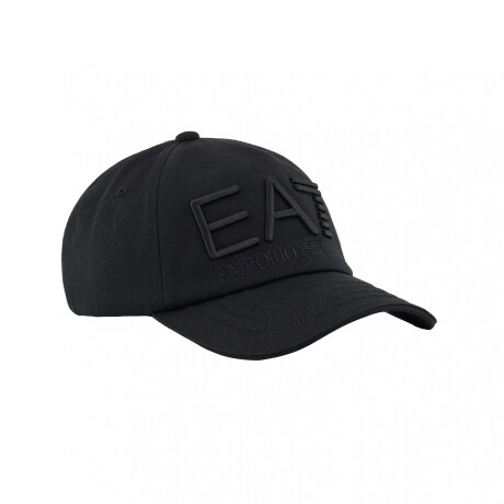 ARMANI LOGO SERIES COTTON BASEBALL Black