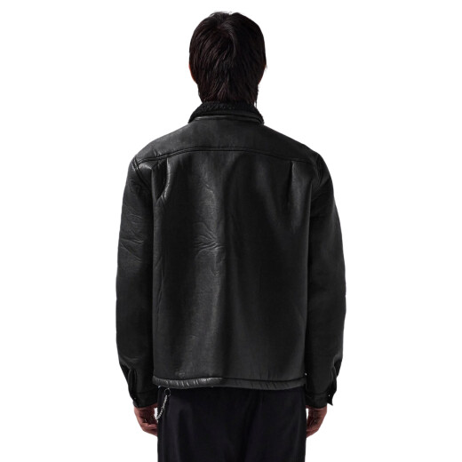 Campera Former Sherpa Leather - Negro Campera Former Sherpa Leather - Negro