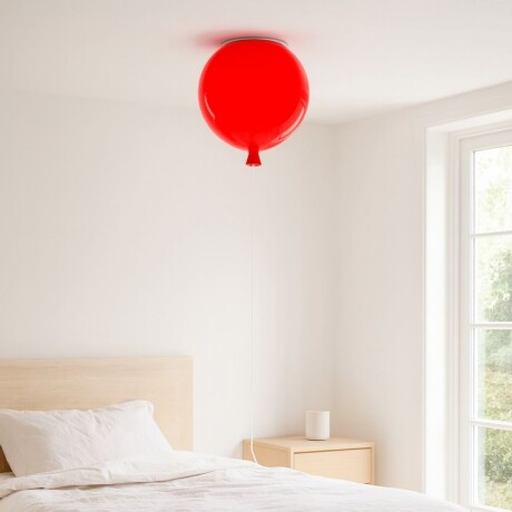 LUMINARIA DE TECHO BALLOON ROJO - Large