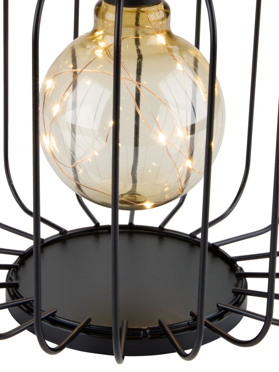 Lámpara pilas GLENTE Ø24x21cm surtidos 