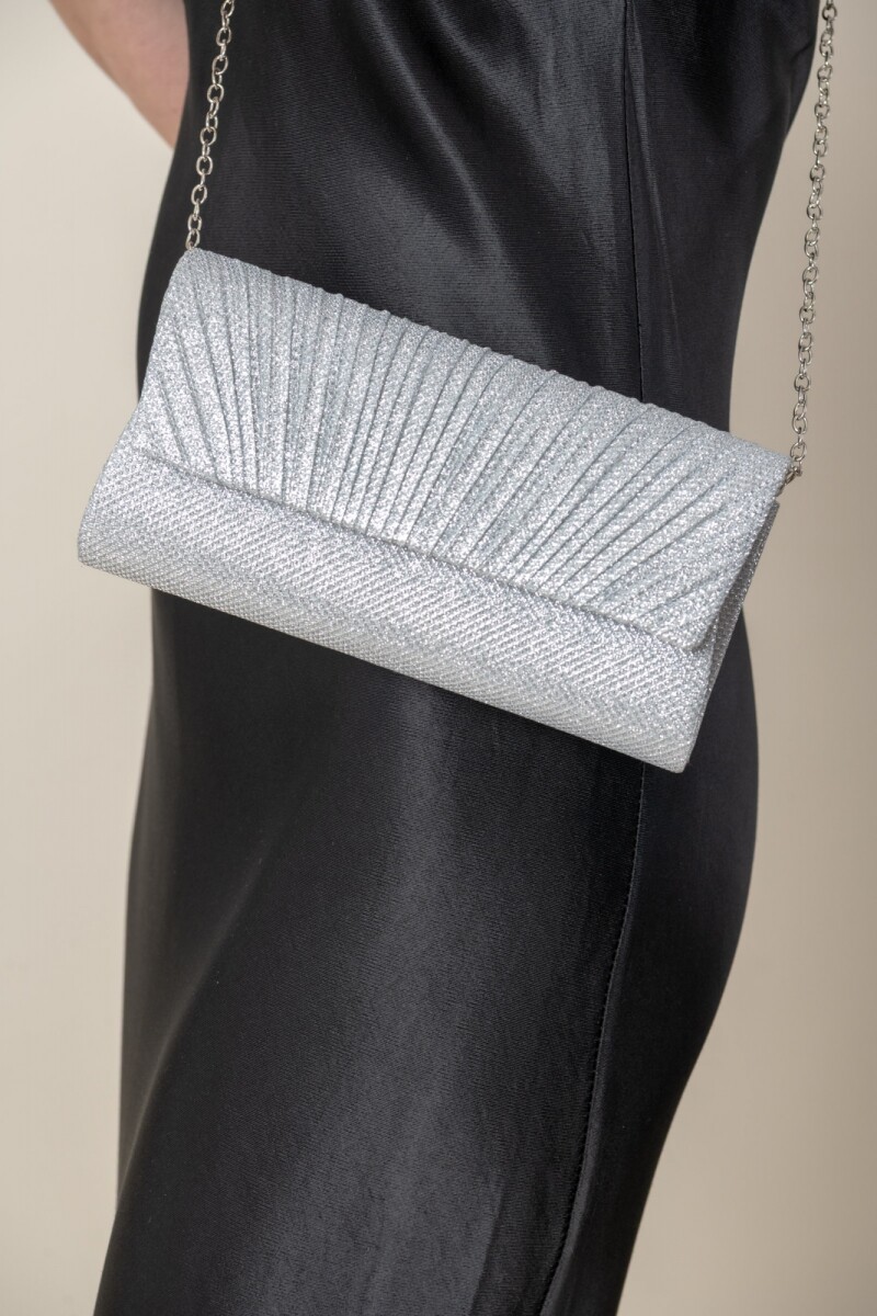 CARTERA HALLEY - Plateado 