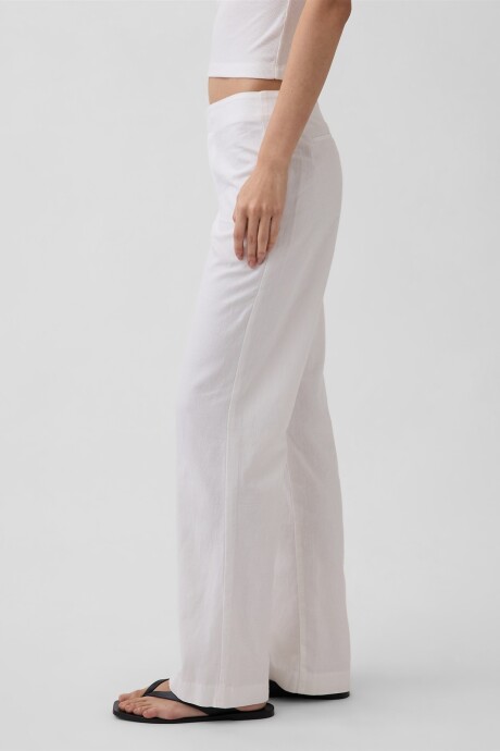 Pantalón Tiro Bajo Mujer New Off White