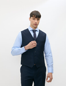 470370 CHALECO VESTIR HARRINGTON SELECT Azul Oscuro