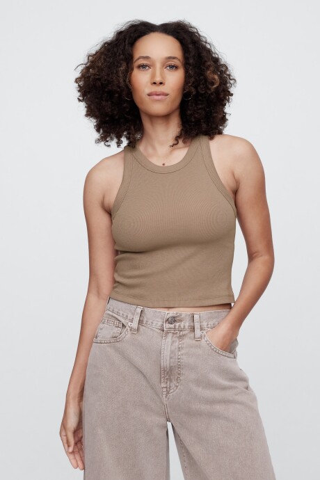 Musculosa Crop Mujer Mountain Trail 17-0807