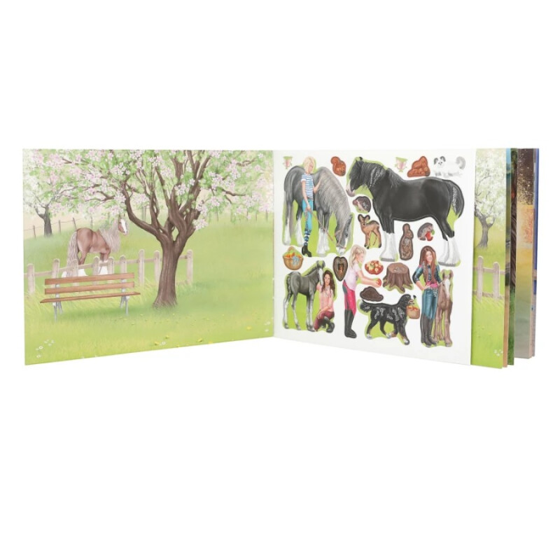 Libro de Stickers Miss Melody Pocket Top Model Libro de Stickers Miss Melody Pocket Top Model