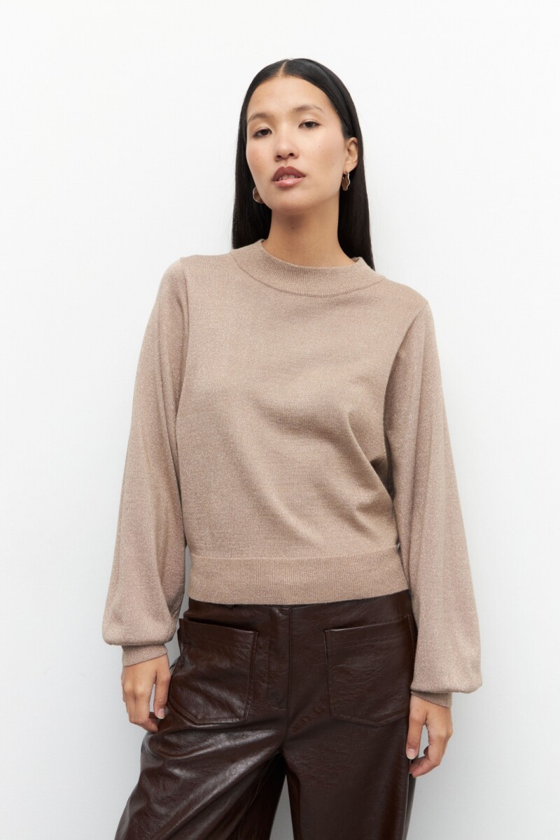 SWEATER TINA Tostado
