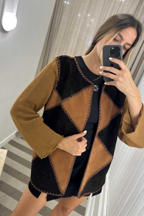 Saco Leather Molly Camel/Marron