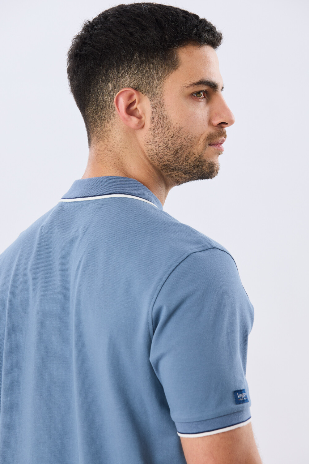 REMERA POLO LISA PIQUÉ Piedra