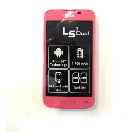 Lg Optimus L5 Ii Dual E455 4GB Rosado 001
