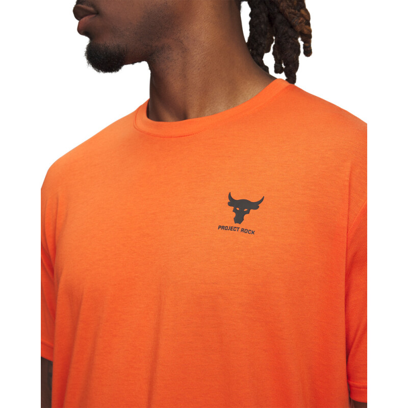 UA Pjt Rck Simple Branded SS ORG-844
